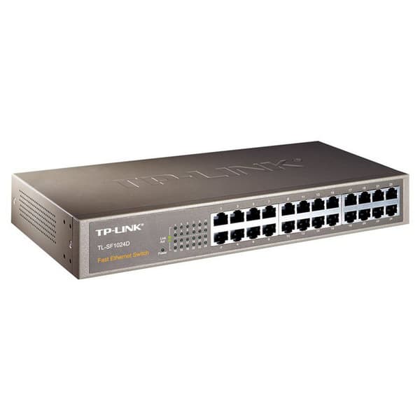 Tp-link Portit Sf Hub Switch 24 1024d Hopeinen