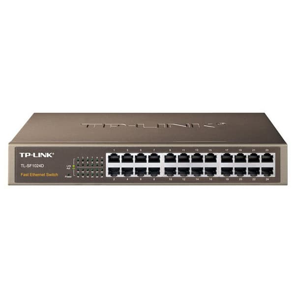 Tp-link Portit Sf Hub Switch 24 1024d Hopeinen Harmaa