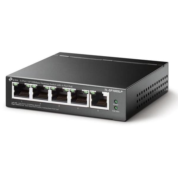 Tp-link Växla Tl-sf1005lp 5 Hamnar Svart