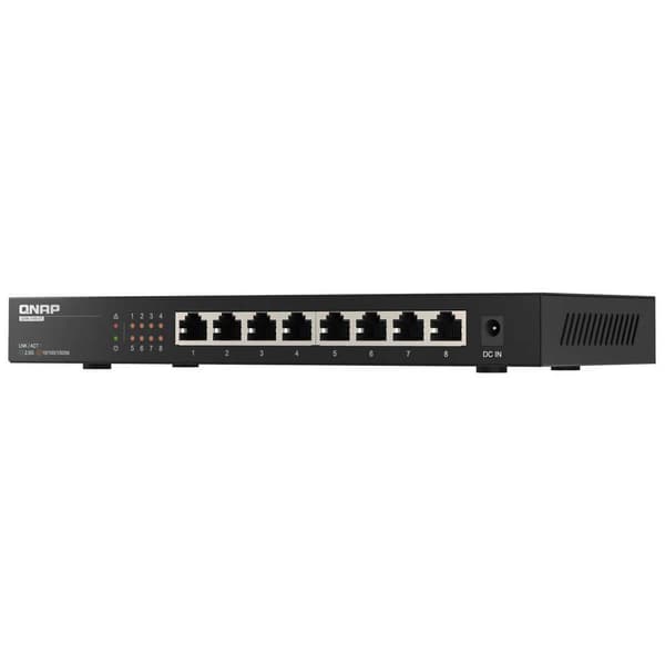 Qnap Porttien Kytkin Qsw-1108-8t 8 Musta