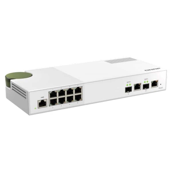 Qnap Växla Qsw-m2108-2c L2 Vit Grå, Vit