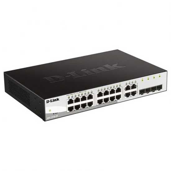 D-link Switch Dgs-1210-20 Silver Svart