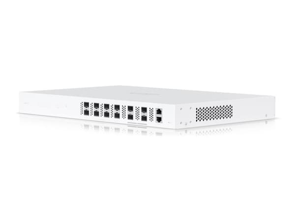 Ubiquiti UISP Fiber OLT XGS - XGS-PON-terminal - 25 Gigabit Ethernet - 10 Gbps Hvit