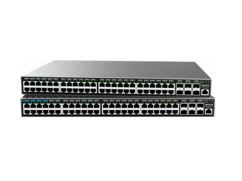 Grandstream GWN7810 Series - Switch - enterprise - L3 - Styrt - 48 x 10/100/1000 (PoE++) + 6 x 10 Gigabit SFP+ - stasjonær, rackmonterbar - PoE++ (74