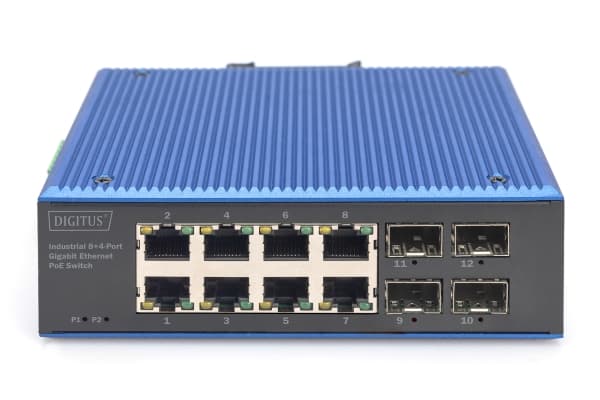 Digitus DN-651153, Hallitsematon, Gigabit Ethernet (10/100/1000), Täysin kaksipuolinen, Power over Ethernet -tuki