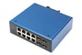 Pikkukuva 1 / 5: Digitus DN-651153, Hallitsematon, Gigabit Ethernet (10/100/1000), Täysin kaksipuolinen, Power over Ethernet -tuki