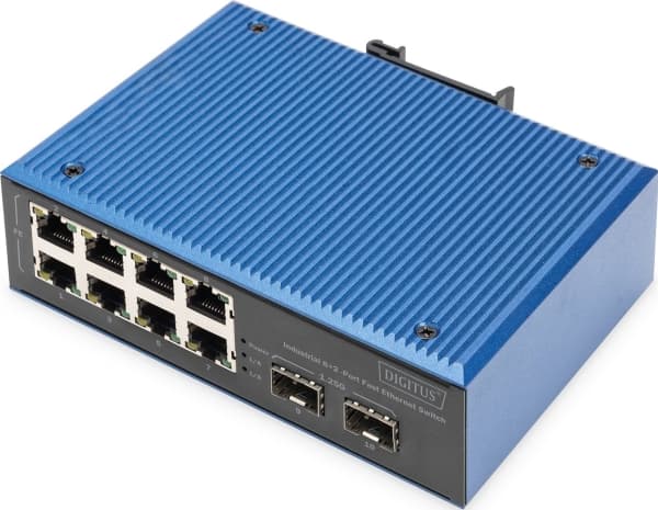 Digitus DN-651146, Hallitsematon, Fast Ethernet (10/100), Täysin kaksipuolinen