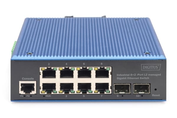 Digitus DN-651156, Hallittu, L2, Gigabit Ethernet (10/100/1000), Täysin kaksipuolinen
