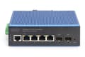 Miniatyrbild 2 av 5: Digitus DN-651154, hanterad, L2, Gigabit Ethernet (10/100/1000), Full duplex