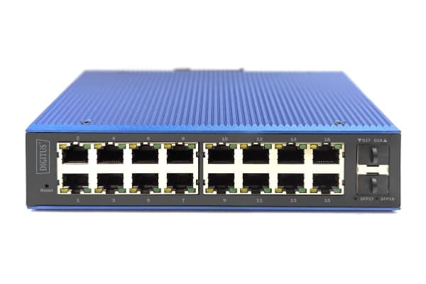 Digitus DN-651158, hanterad, L2, Gigabit Ethernet (10/100/1000), Full duplex