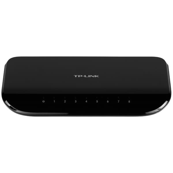 Tp-link Hub Switch 8 Port 10/100/1000 Tl-sg1008d Svart