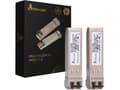 Miniatyrbild 1 av 2: Šakotuvas Extralink SFP28 25G 2 vnt. | SFP28 Module | 25Gbps, LC/UPC Duplex, 850nm, 100m, multi mode, DOM