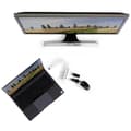 Miniatyrbild 3 av 3: USB-hub - Hama - 4 portar - USB 2.0 - Vit färg - 4 extra portar