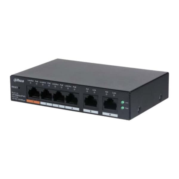 Dahua Portin Poe-kytkin Cloud Dh-cs4006-4et-60 4