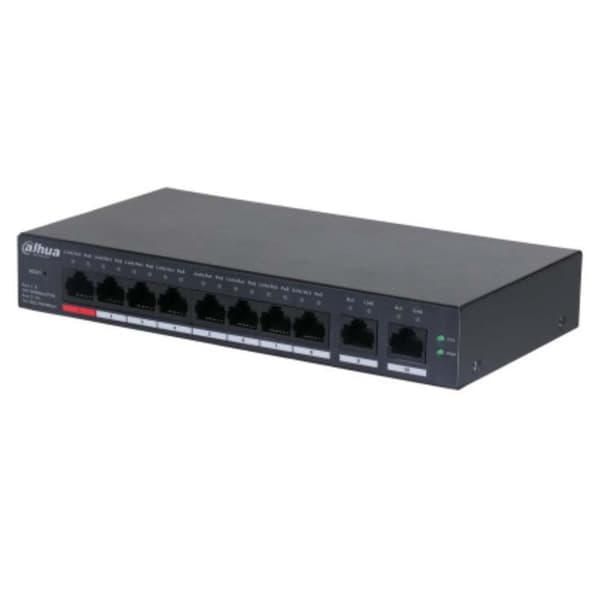 Dahua Portin Poe-kytkin Cloud Dh-cs4010-8et-110 8 musta
