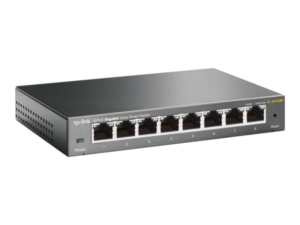 TP-Link 8-Port Gigabit Smart Switch Sort