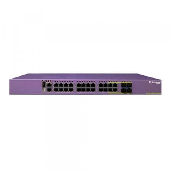 Extreme Networks ExtremeSwitching X440-G2 X440-G2-24p-10GE4 Managed Switch 24 x 10-100-1000 (PoE+) + 4 x 1 Gigabit... Burgundisk