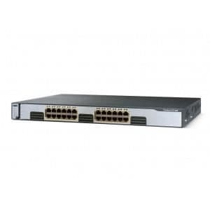 Cisco WS-C3750G-24TS-E, 24x10/100/1000, 4xSFP Gb- USED
