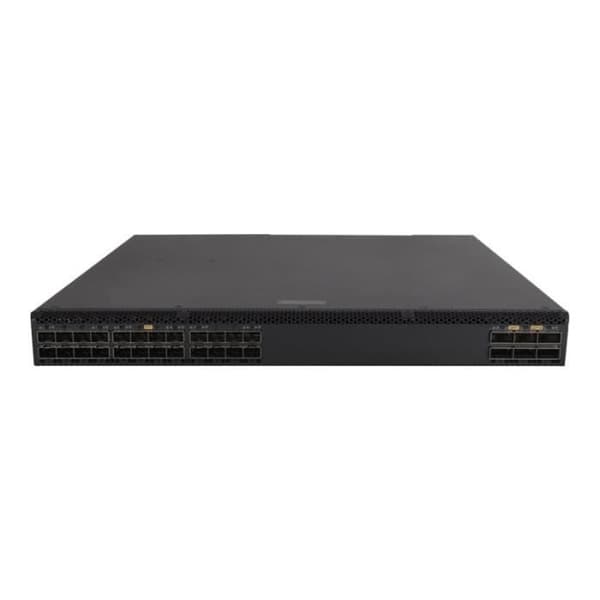 HPE FlexFabric 5710 24SFP+ 6QS+-2QS28 C3 Switch Managed 24 x 1 Gigabit - 10 Gigabit SFP+ Rackmonterbar Svart
