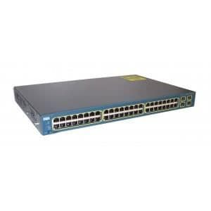 Cisco WS-C3560-48TS-S - 48 x 10/100 portar + 4 x...- USED