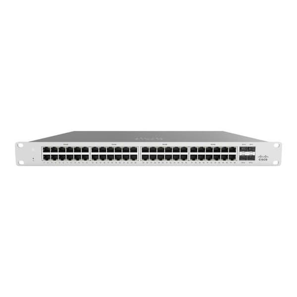 Cisco Meraki Cloud Managed MS120-48 Managed Switch 48 x 10-100-1000 + 4 x Gigabit SFP Desktop, rackmonterbar- USED