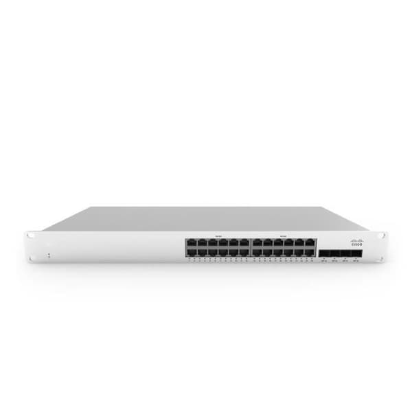 Cisco MS210-24-HW Network Switch Managed L3 Gigabit Ethernet (10/100/1000) Silver 1U- USED Silver