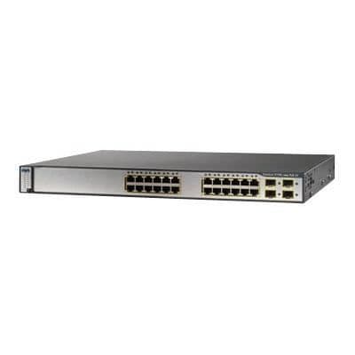 Cisco Catalyst 3750G-24PS - Switch - 24 portar