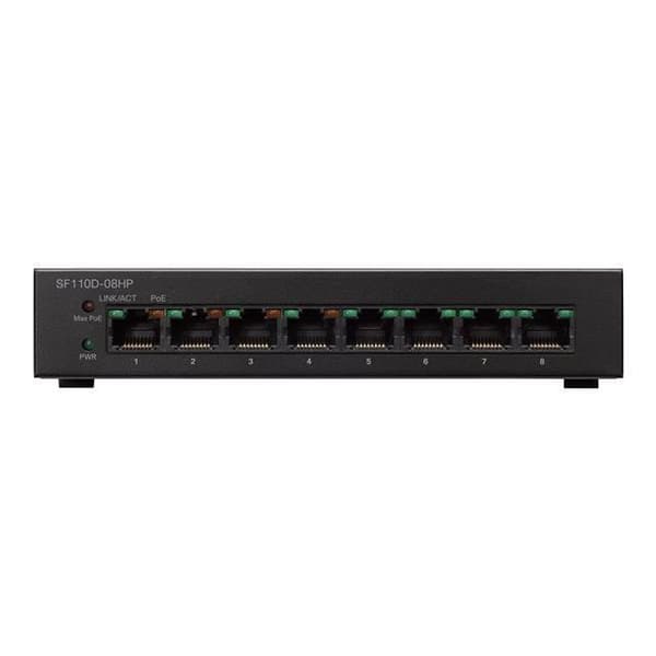 Cisco Small Business SF110D-08HP - 8-portsswitch
