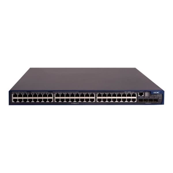 HPE 3600-48-PoE SI Switch C4 Managed Switch 48 x 10-100 (PoE) + 4 x SFP PoE Rack Monterbar- USED