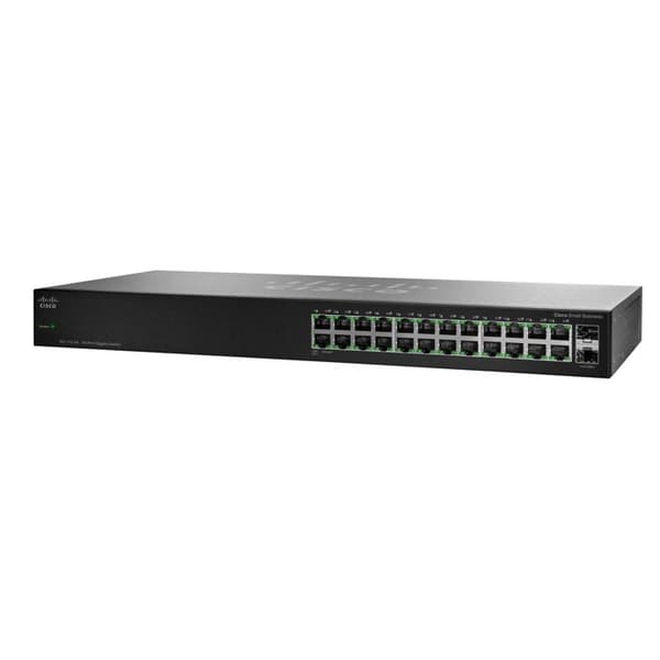 Cisco Small Business SG110-24 - 24 Gigabit Switch- USED Svart