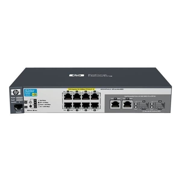 HP ProCurve Switch 2520 8 PoE 8-ports switch- USED