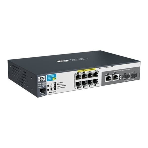 HP ProCurve Switch 2520 8 PoE 8-ports switch- USED