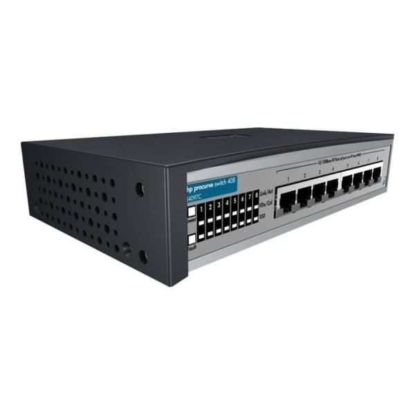 HPE V408 Switch 8x10-100 Desktop Switch- USED