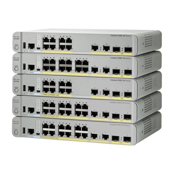 Cisco Catalyst 3560CX-12TC-S - Switch - Managed - 12 x 10-100-1000 + 2 x Gigabit SFP combo