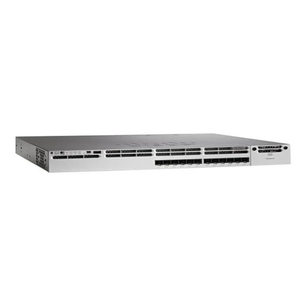 Cisco Catalyst 3850-16XS-S 12 x 1 Gigabit Managed C3 Switch - 10 Gigabit SFP+ + 4 x 10 Gb SFP+ (Uplink)...