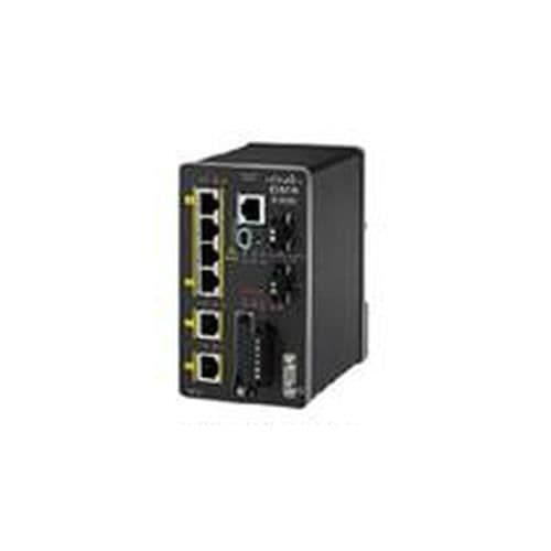 Cisco IE-2000-4S-TS-G-B, Managed Network Switch, L2- USED Svart