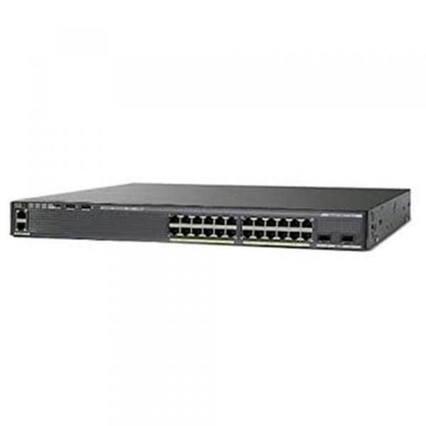 CISCO SYSTEMS WS-C2960XR-24TS-I- USED Svart