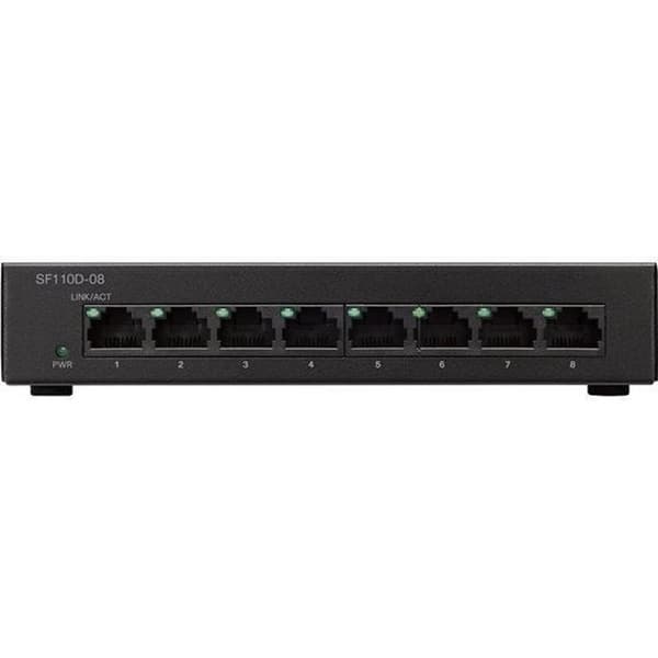 Cisco Small Business SF110D-08 Switch - 8 portar och- USED