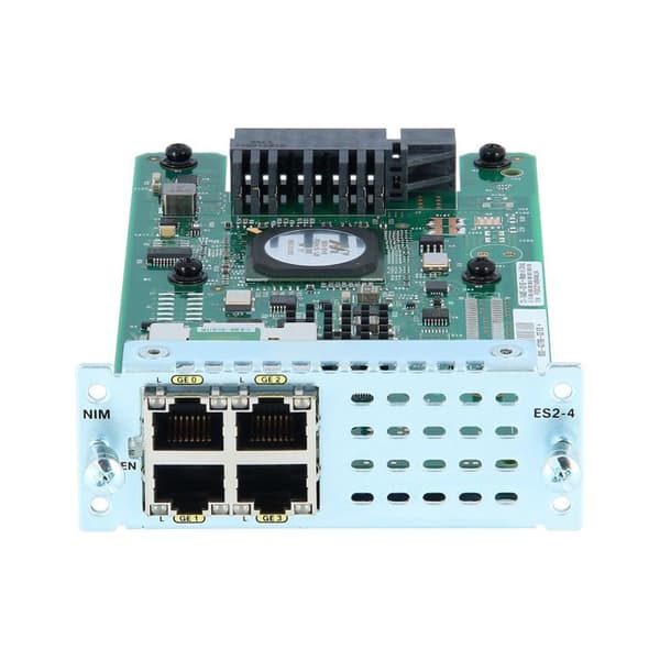 Switch - CISCO - 4-PORTAR LAGER 2 GE - Färg: Svart - 4 portar - Gigabit Ethernet- USED