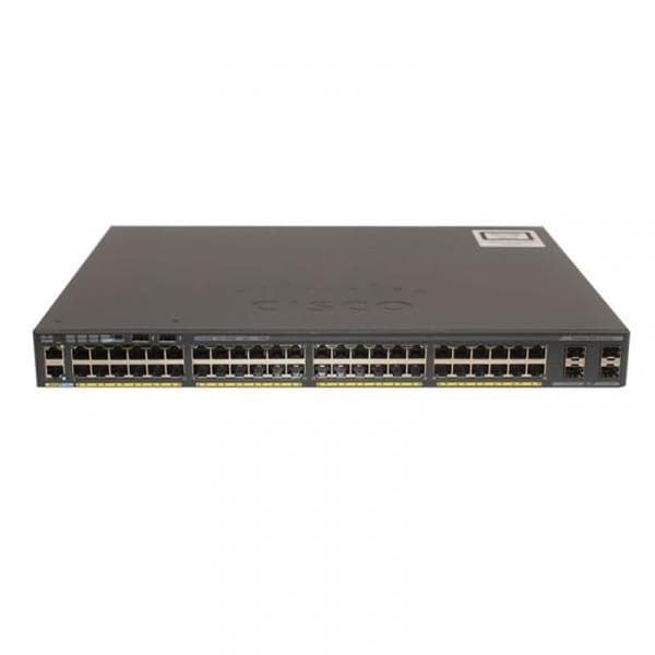 CISCO SYSTEMS WS-C2960X-48LPS-L- USED Svart