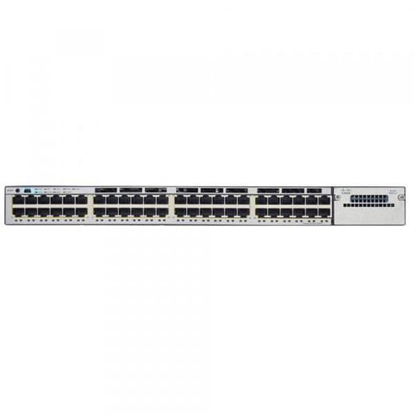 Cisco Catalyst WS-C3750X-48U-L, Managed, Gigabit Ethernet (10-100-1000), Ethernet-anslutning