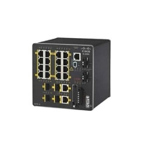 Cisco IE-2000-16TC-G-N Managed Network Switch - L2 - Fast Ethernet (10-100) - Full duplex- USED