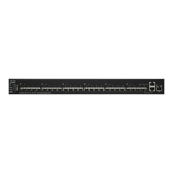Cisco Small Business SG350XG-24F Managed Switch 22 x 10 Gigabit SFP+ + 2 x 10GBase-T Combo Desktop, monterbar...- USED