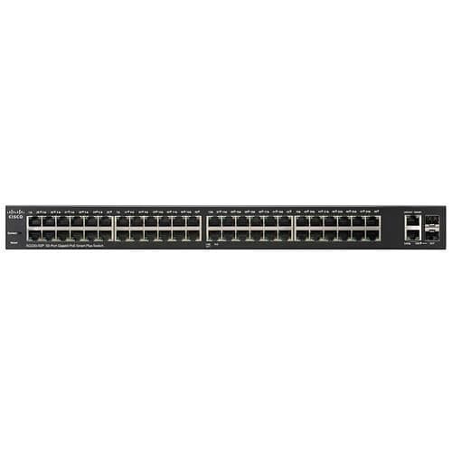 Cisco Smart Plus Gigabit 50-portars svart åtkomstpunkt - Cisco SG220-50