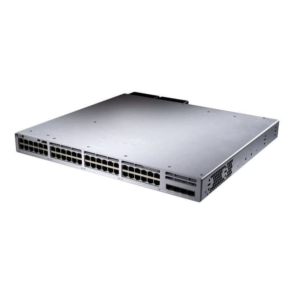 Switch - CISCO - CATALYST 9300L 48P 12MGIG - 48 portar - 10 Gigabit Ethernet- USED