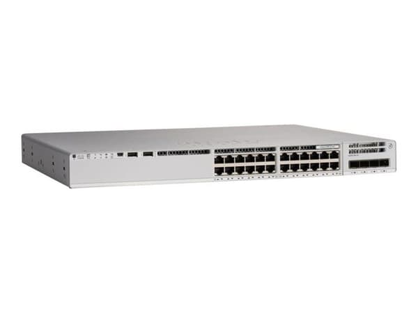 CATALYST 9200 24-PORTAR POE+ NÄTVERK ESSENTIALS 0,000000 Svart