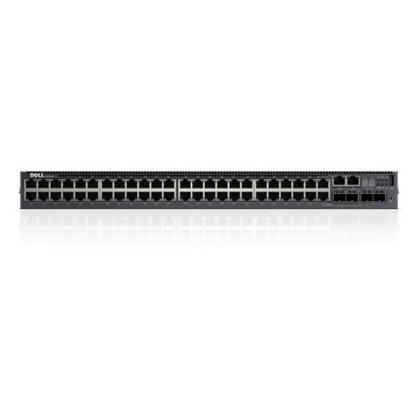 Dell Networking N3048 C3 Managed Switch 48 x 10-100-1000 + 2 x 10 Gigabit SFP+ + 2 x Kombinerad Gigabit SFP Rack Monterbar