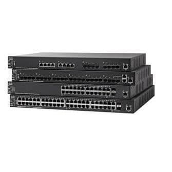 Cisco SX550X-24-K9-EU L3 Managed Network Switch Svart Svart