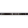 Miniatyrbild 3 av 3: Switch - Cisco - SG250-50P - 48 PoE+ portar - 2 Gigabit portar - Hög säkerhet- USED