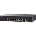 Miniatyrbild 2 av 2: Cisco SF352-08MP - Small Business Managed Fast Ethernet Switch 8 portar 10/100 PoE+ 2 Gigabit Ethernet/SFP combo-portar (